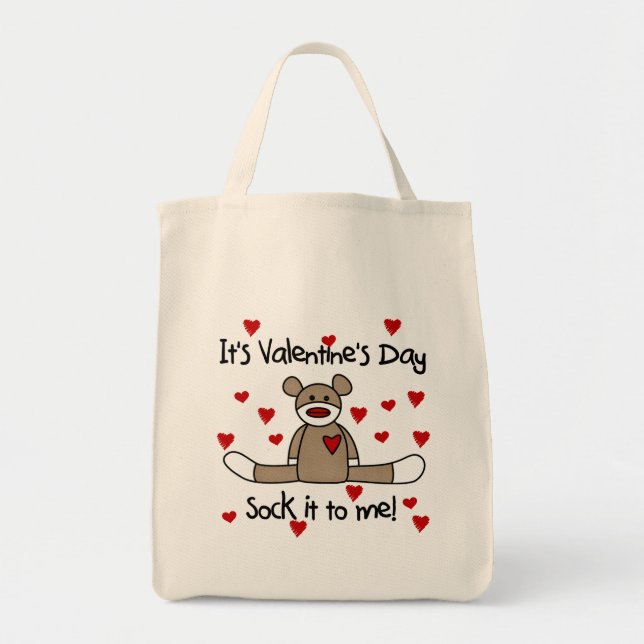 Skruva det till mig Valentineser Tshirts och prese Tygkasse (Framsidan)