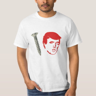Skruva Donald Trump den roliga politiska T-shirt