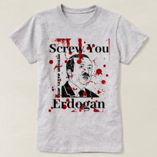 Skruva Erdogan (engelska)T-shirt T Shirt