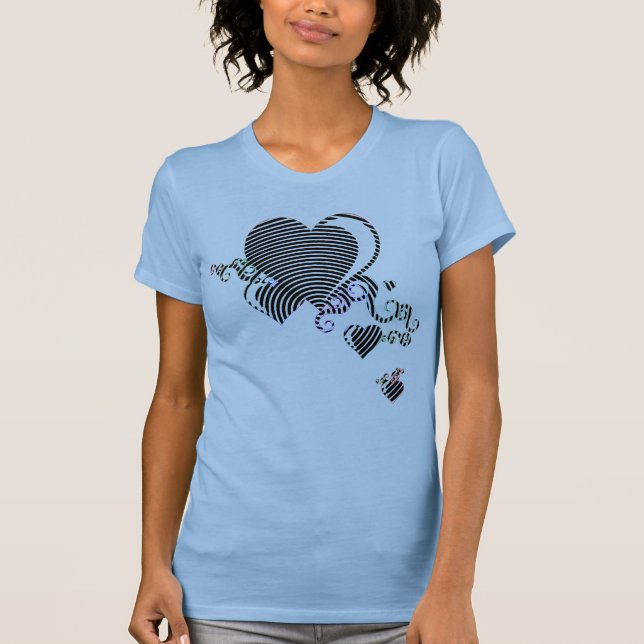 Skruva hjärtan.. t shirt (Framsida)
