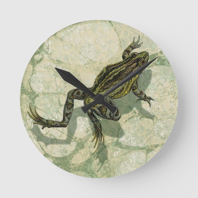 Skruva i Vatten Rund Klocka (Framsida)