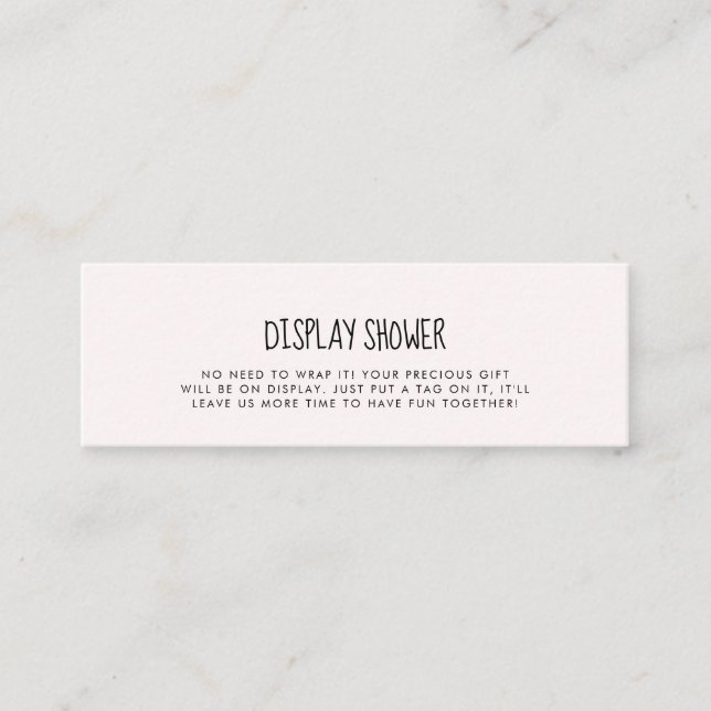 Skruva i Visning av jakt på  av akut rosa av elefa Mini Visitkort (Framsida)