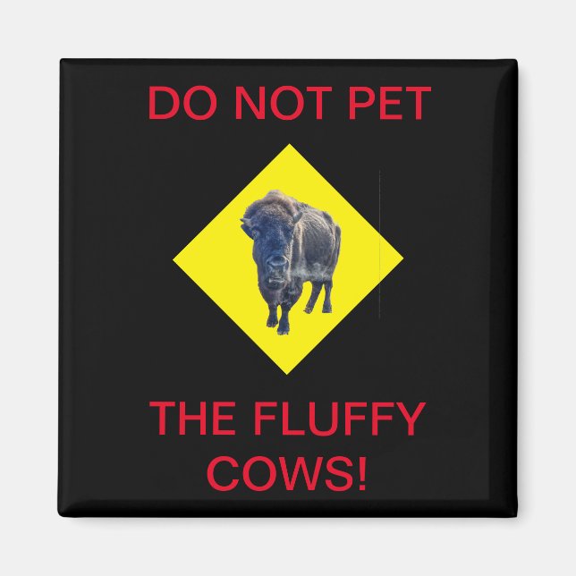 Skruva inte på fluffykorna! magnet (Framsidan)