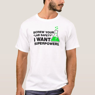 Skruva labbsäkerhet, rolig vetenskap tee