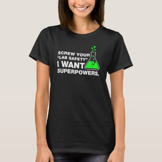 Skruva labbsäkerhet tee