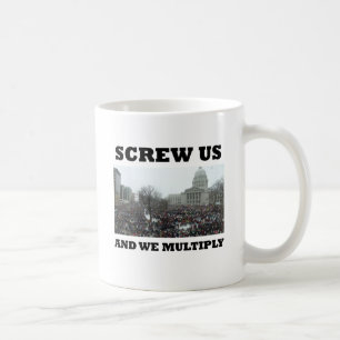 Skruva oss, och vi multiplicerar kaffemugg