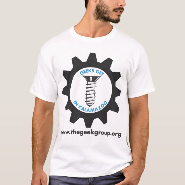 Skruva skjortan t-shirt (Framsida)