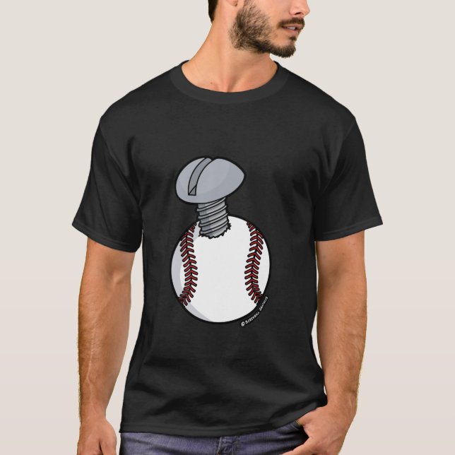 Skruvad Skjorta T Shirt (Framsida)
