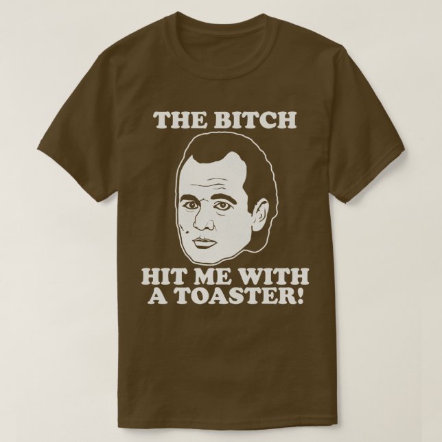 Skruvade Slå mig med en gipscitat 1 T Shirt (Design framsida)