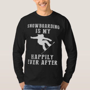 Skruvade Slopes med en sjömil - Snöbordningen är m T Shirt