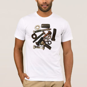 skruvar nöt - och - kasta i sig tshirten t-shirt