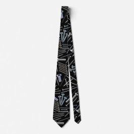 Skruvar och nagel x4 Black BG Slips