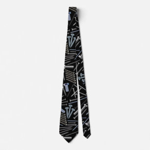 Skruvar och nagel x4 Black BG Slips