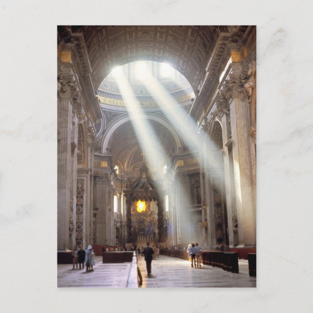 Skruvar som hälls genom fönstren vykort (Framsida)