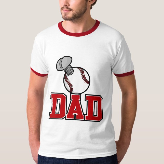Skruvball Papa T-Shirt (Framsida)