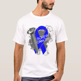 Skruvcancer - Grunge Colon Cancer T-shirt