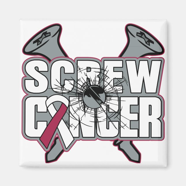 Skruvcancer Magnet (Framsidan)