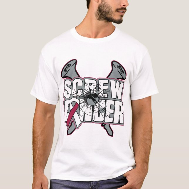 Skruvcancer Tee (Framsida)