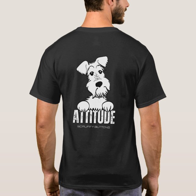 Skruvknappar ATTITUDE T-shirt (Baksida)