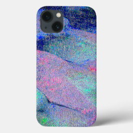 Skruvläder stil med slitfärg, blåaktig färg