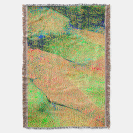 Skruvlädereffekt, orange av grönt som används för filt