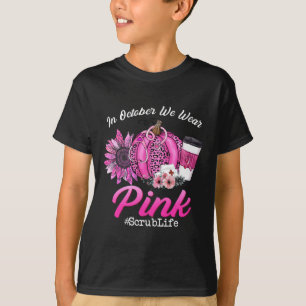 Skruvlivet i oktober Bära Rosa Breast Cancer F T Shirt