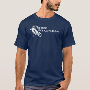 Skruvning av porcupine Rim Trail Mountain Biking T Shirt