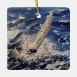 Skruvprydnadsföremål Julgransprydnad Keramik