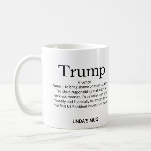 skrynklande definition politisk kaffemugg