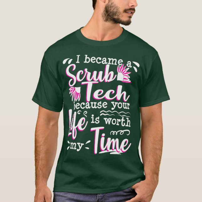 Skryssningsteknisk kirurgisk teknik, citattecken t shirt (Framsida)
