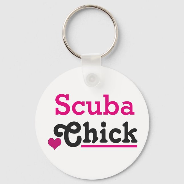 Skuba-Chick Nyckelring (Framsida)