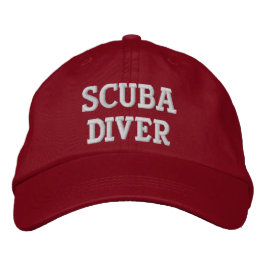 SKUBA-DIVER BRODERAD KEPS