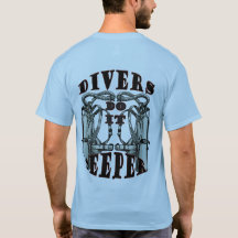 Skuba Divers Underbart gör det Manar Blue T-shirt