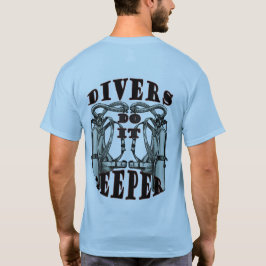 Skuba Divers Underbart gör det Manar Blue T-shirt