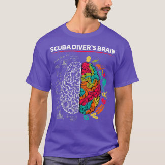 Skuba Diverx27s Brain T Shirt