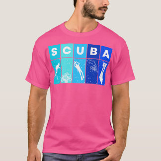 Skuba Embrace Sea Dyka Ocean älskare Di T Shirt