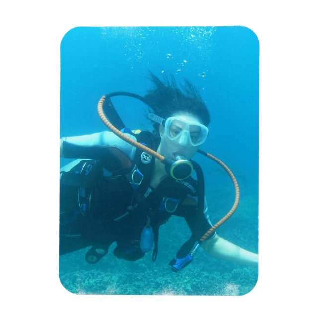 Skuba Girl Flexible Magnet (Vertikal)
