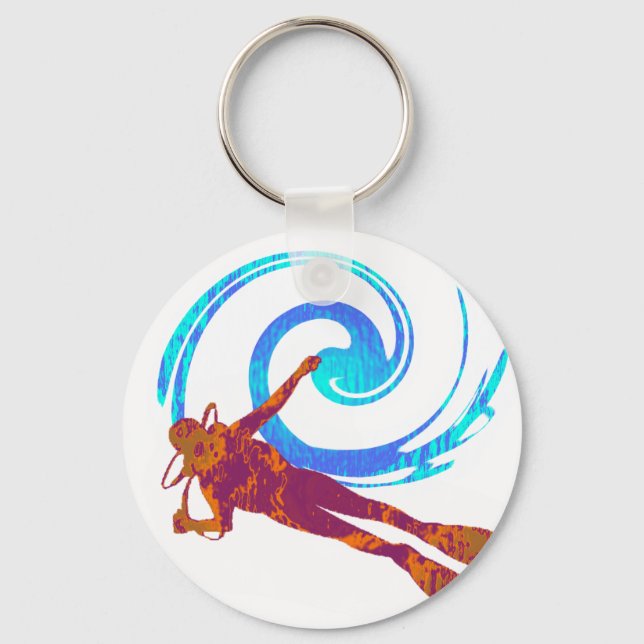 SKUBA ÖVERKÖRNINGEN NYCKELRING (Framsida)