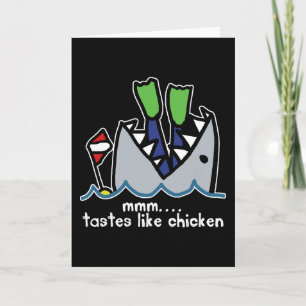 Skuba Tastes Chicken Shark Kort