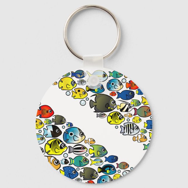 Skubadlig nedtoning av Flagga Nyckelring (Framsida)