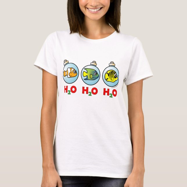 Skubadligt H2O H2O H2O H2O T-shirt (Framsida)