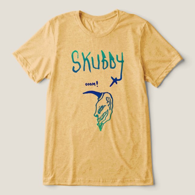 Skubby Face T Shirt (Design Framsida)