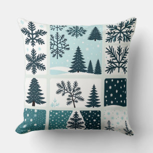 Skudde med mönster från Winter-stil Kudde