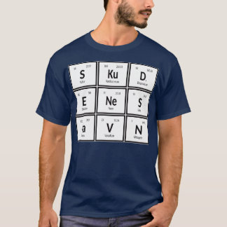 Skudeneshaveriperiodiska Bord i Inslag 1 T Shirt