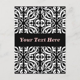 Skugga 1 (svartvitt) vykort