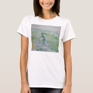 Skugga att cykla skjortan t-shirt