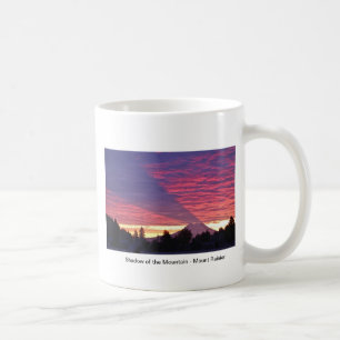 Skugga av berg - Mount Rainier Kaffemugg