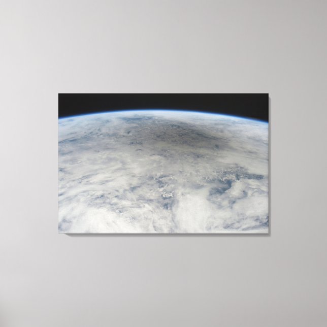 Skugga av Måne-kusten på norra Stilla havet. Canvastryck (Framsida)