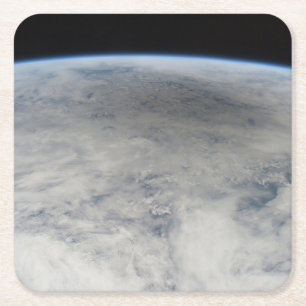 Skugga av Måne-kusten på norra Stilla havet. Underlägg Papper Kvadrat