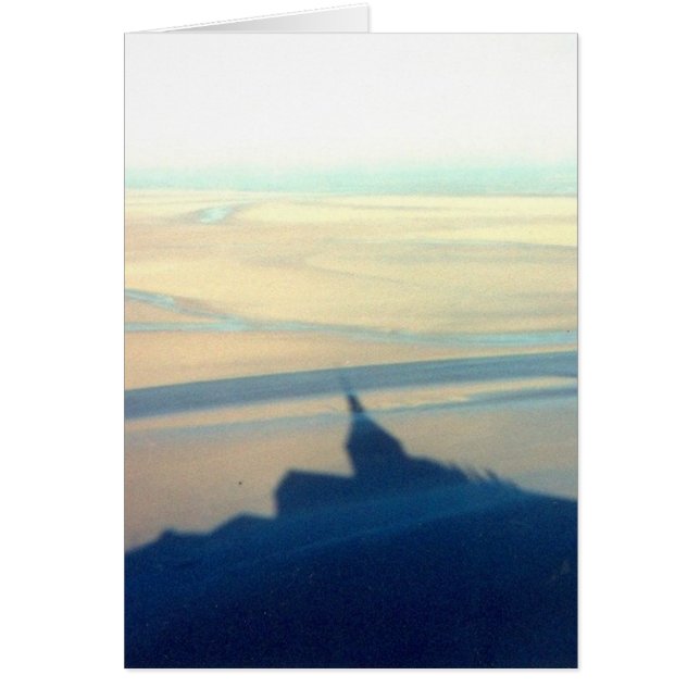 "Skugga av Mt-St Michel ", OBS Kort (Framsidan)